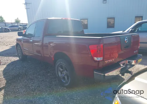 2005 Nissan Titan Se из США, поврежденный, VIN 1N6AA06A65N514475